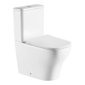 Sapho - WC-kombi BELLO, onder- of achterafvoer, keramiek, wit