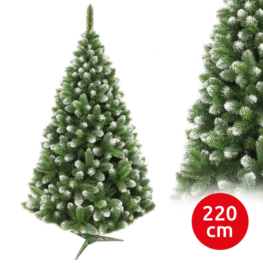 Sapin de Noël 220 cm, épicéa