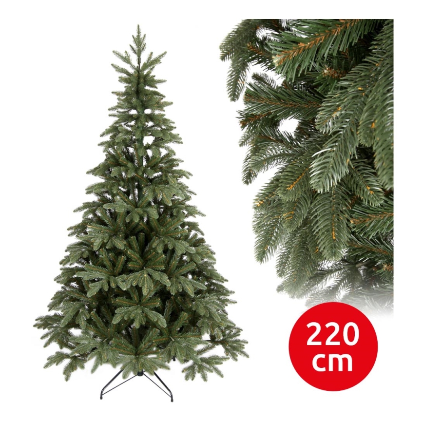 Sapin de Noël PE LENA 220 cm épicéa