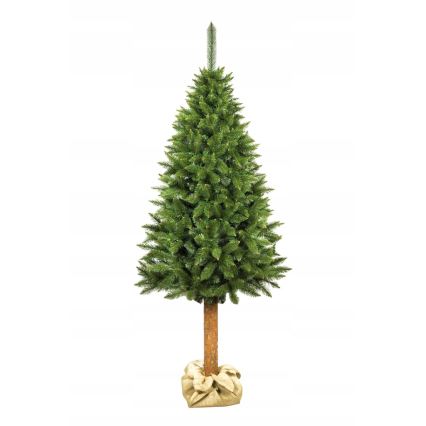 Sapin de Noël sur tronc 220 cm, épicéa