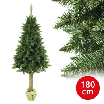 Sapin de noël sur un tronc 180 cm