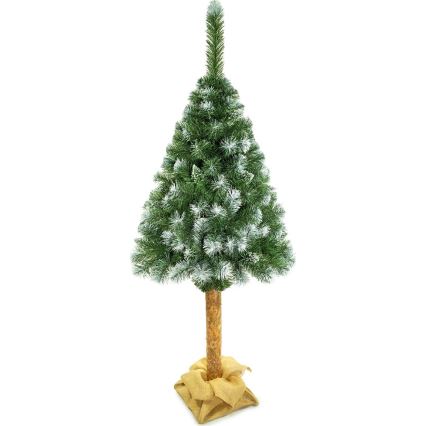 Sapin de Noël sur un tronc 220 cm pin