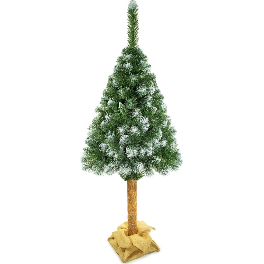Sapin de Noël sur un tronc 220 cm pin