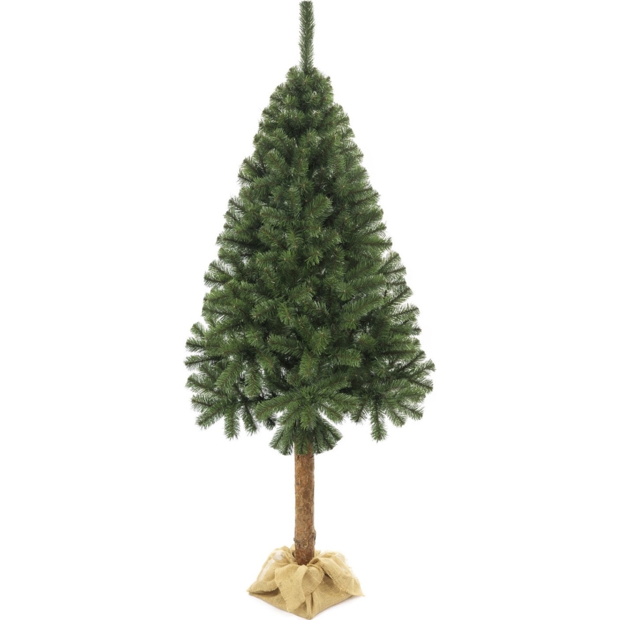 Sapin de Noël sur un tronc 220 cm sapin