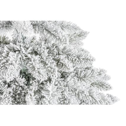 Sapin de Noël sur un tronc NATURAL WITH SNOW 120 cm épicéa