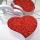 Savon moussant rose HEART RED - taille L (43 pièces)