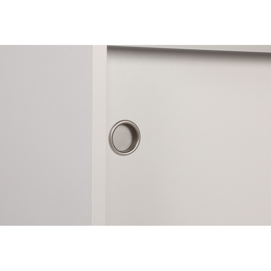 Schoenenkast 105x91 cm wit
