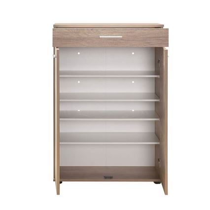 Schoenenkast 108x73 cm bruin
