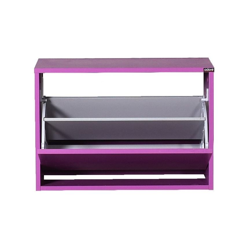 Schoenenkast 42x60 cm paars