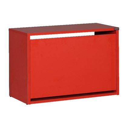 Schoenenkast 42x60 cm rood