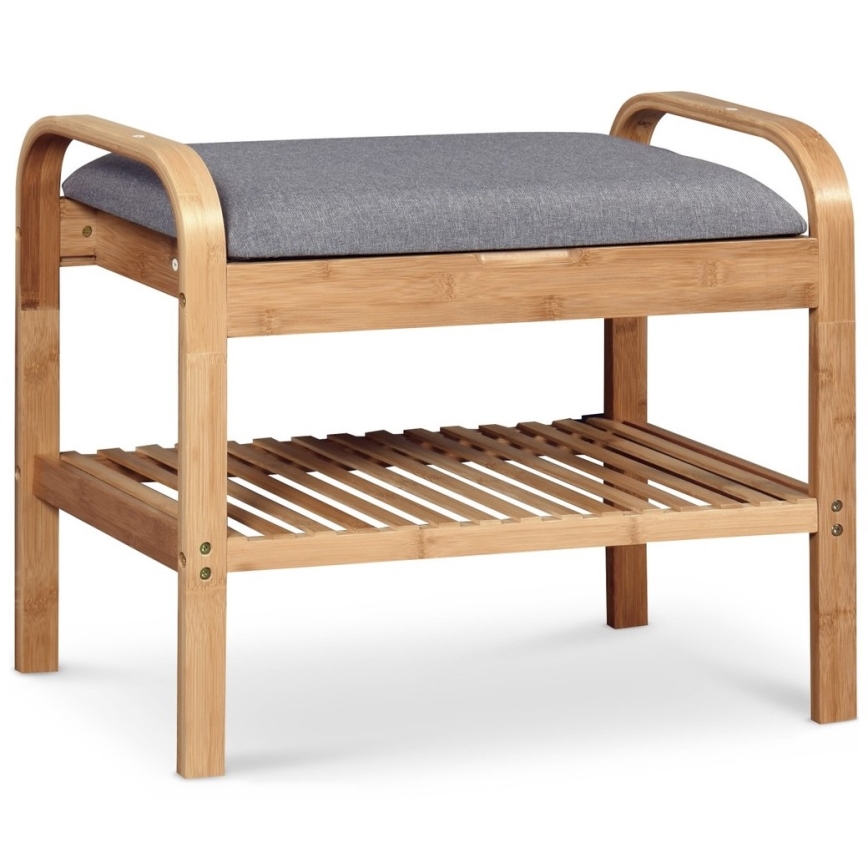 Schoenenkast 50x60 cm grijs/beige
