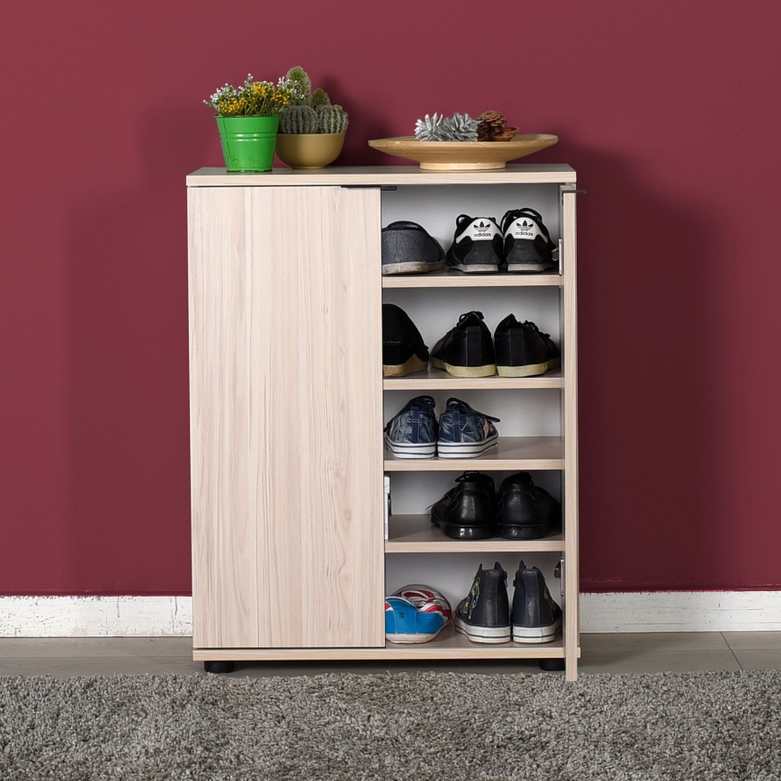 Schoenenkast 78x60 cm beige