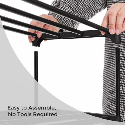 Schoenenkast ALVORO zwart