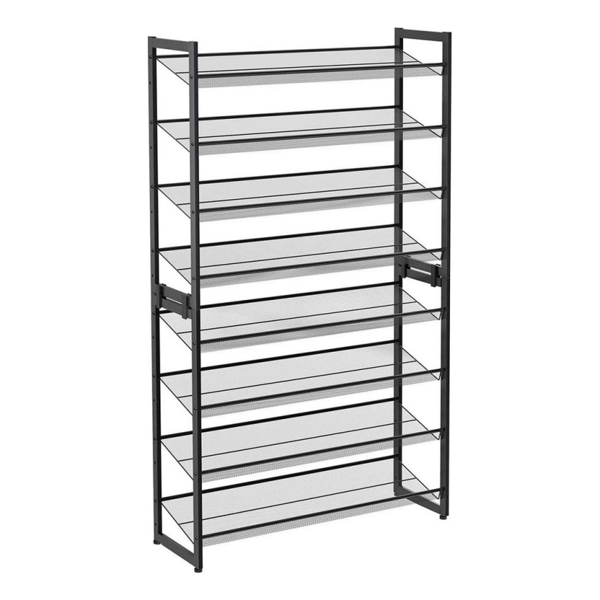 Schoenenkast ALVORO zwart