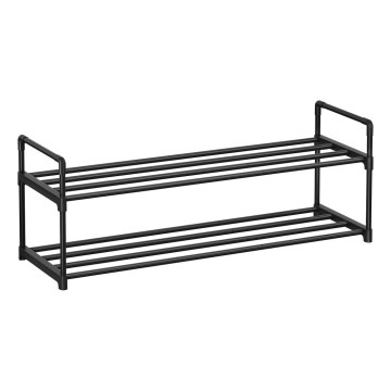 Schoenenkast ALVORO zwart