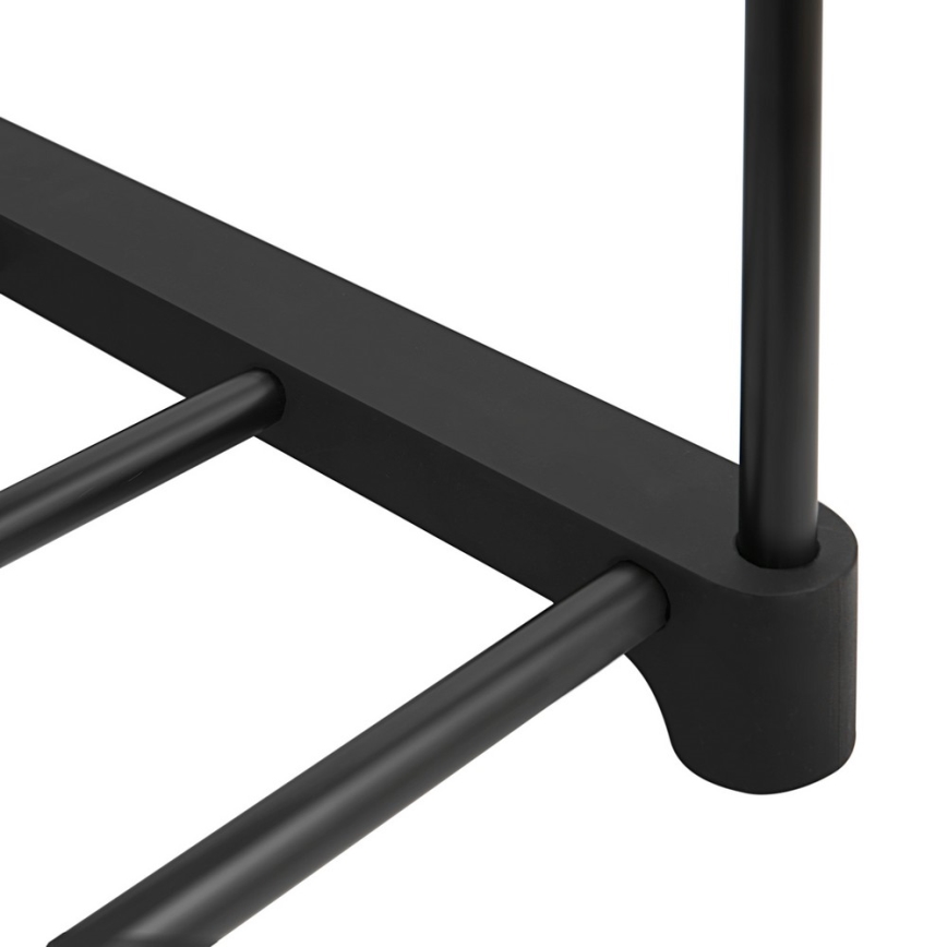 Schoenenkast ALVORO zwart