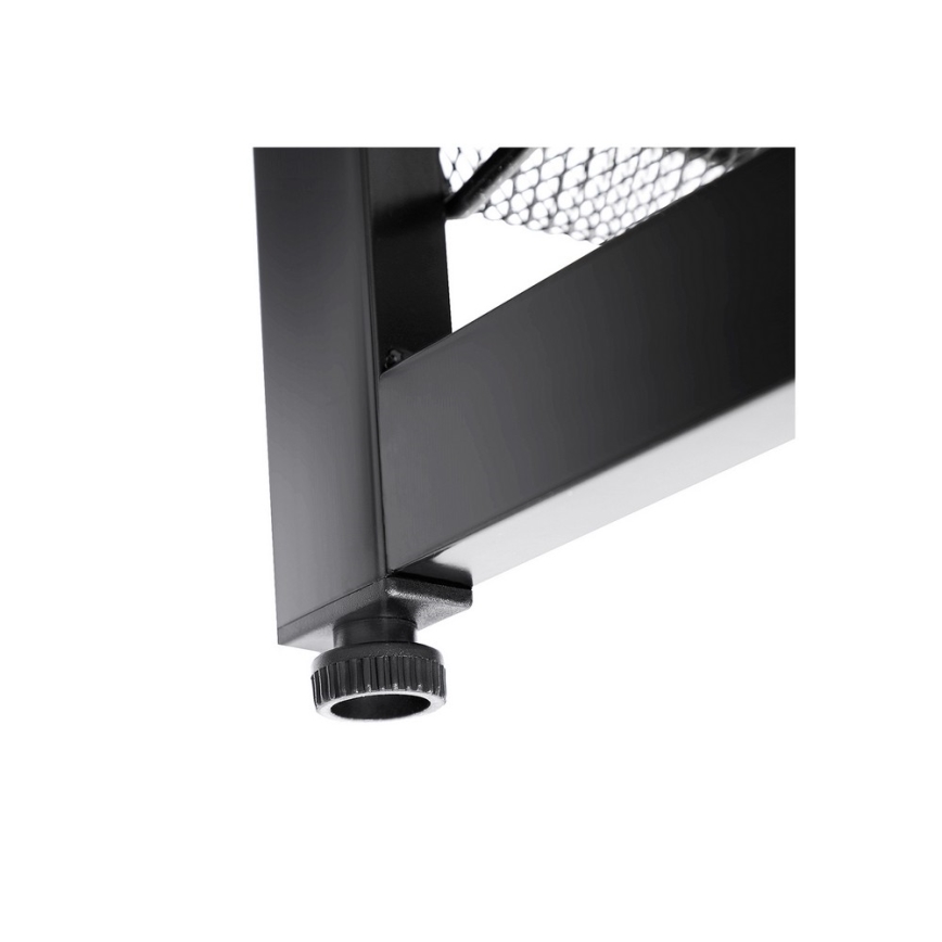 Schoenenkast ALVORO zwart