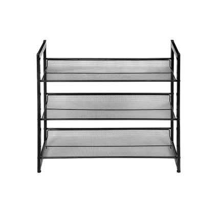 Schoenenkast ALVORO zwart