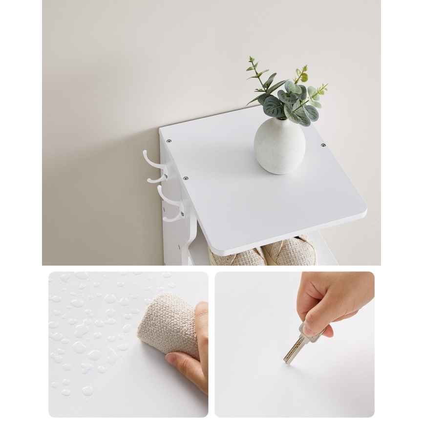 Schoenenkast BOTARO wit