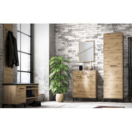 Schoenenkast CORICA 94x70 cm artisan eik