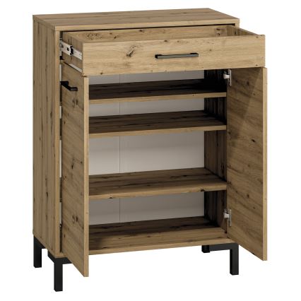 Schoenenkast CORICA 94x70 cm artisan eik