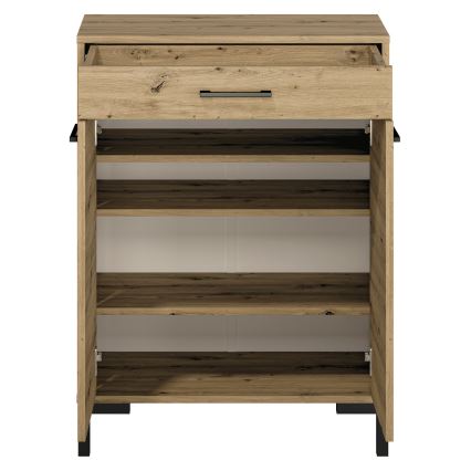 Schoenenkast CORICA 94x70 cm artisan eik