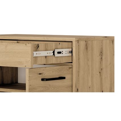 Schoenenkast CORICA 94x70 cm artisan eik