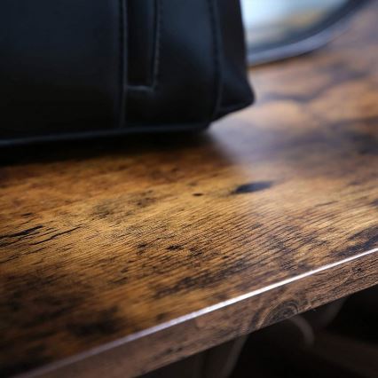 Schoenenkast DAVOR bruin/zwart