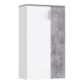 Schoenenkast ETON wit/grijs betonlook