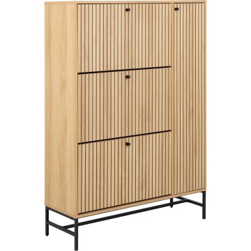 Schoenenkast OLIVIA eiken