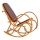 Schommelstoel MAX BIS 95x52 cm bruin