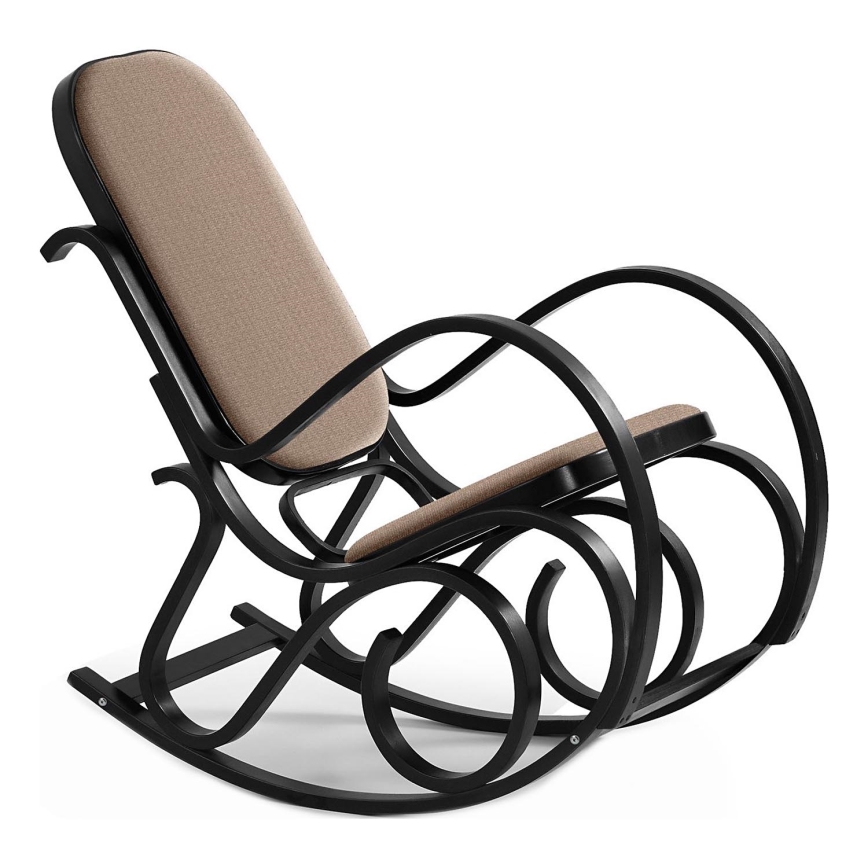 Schommelstoel MAX BIS 95x52 cm wengé
