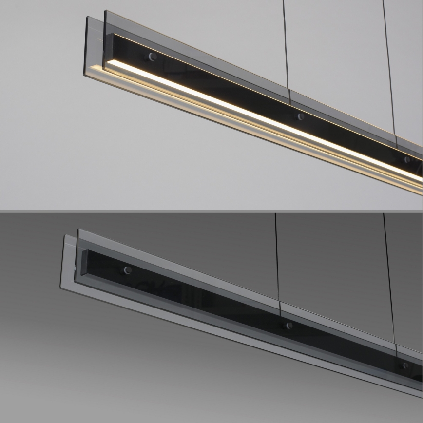 Schöner Wohnen 11316-18 - Suspension LED dimmable sur câble LENA LED/32W/230V 105 cm noir