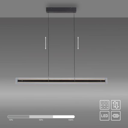 Schöner Wohnen 11316-18 - Suspension LED dimmable sur câble LENA LED/32W/230V noir