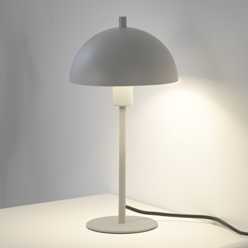 Schöner Wohnen 11726-39 - Lampe de table ALI 1xE14/15W/230V grise