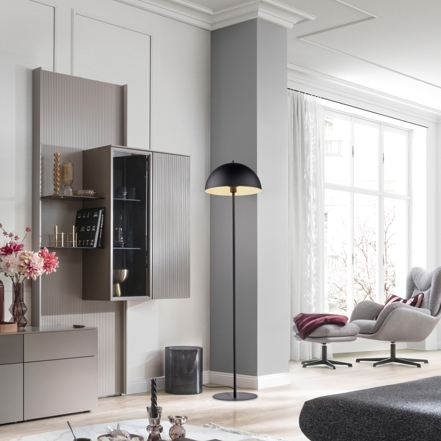 Schöner Wohnen 11727-18 - Lampadaire ALI 1xE27/25W/230V noir
