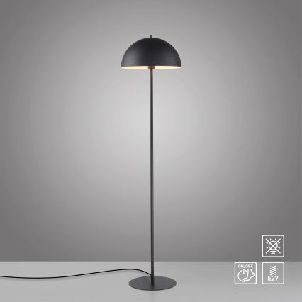 Schöner Wohnen 11727-18 - Vloerlamp ALI 1xE27/25W/230V zwart