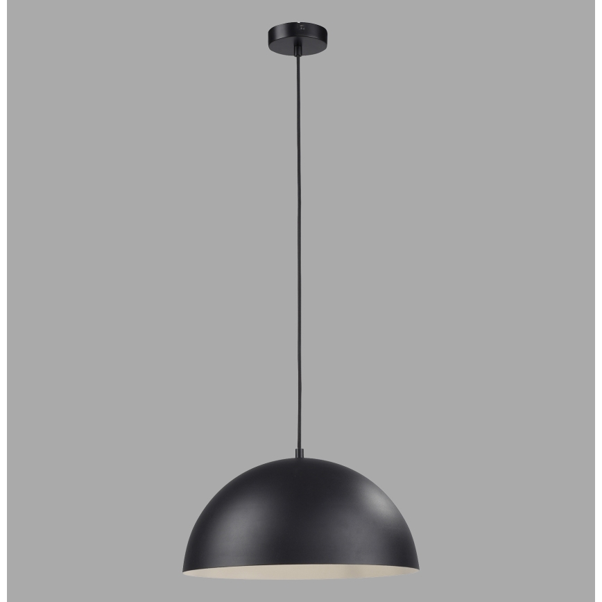 Schöner Wohnen 11728-18 - Hanglamp met kabel ALI 1xE27/25W/230V Ø 38 cm zwart