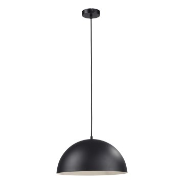 Schöner Wohnen 11728-18 - Suspension sur câble ALI 1xE27/25W/230V Ø 38 cm, noire