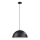 Schöner Wohnen 11728-18 - Suspension sur câble ALI 1xE27/25W/230V Ø 38 cm, noire