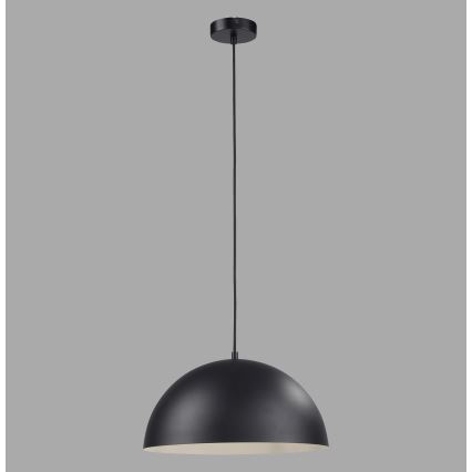 Schöner Wohnen 11728-18 - Suspension sur câble ALI 1xE27/25W/230V Ø 38 cm, noire