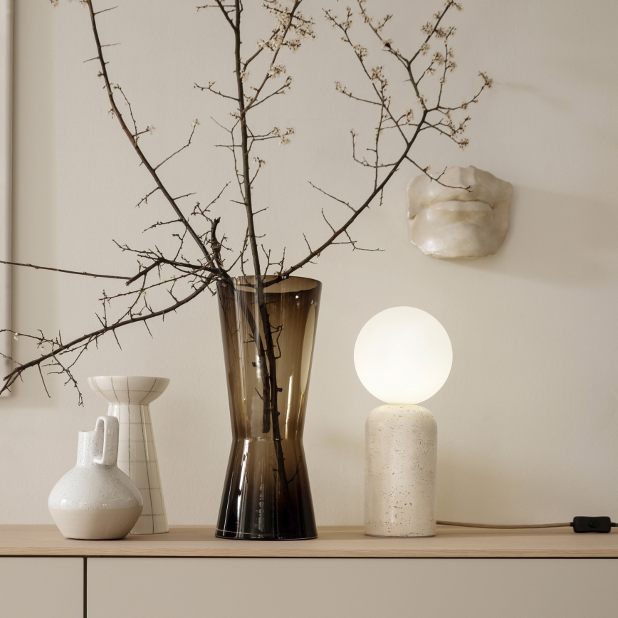 Schöner Wohnen 12543-42 - Lampe de table TRAVENTA 1xG9/10W/230V béton