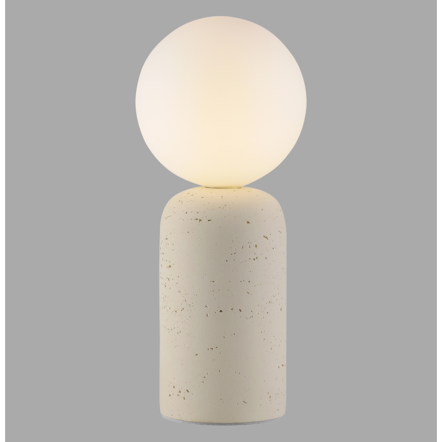 Schöner Wohnen 12543-42 - Lampe de table TRAVENTA 1xG9/10W/230V béton