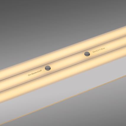 Schöner Wohnen 12577-16 - LED-dimbare hanglamp aan kabel ADRIANA ROUND 2xLED/24W/230V 2700/3000/3500/4000/5000K 160 cm wit