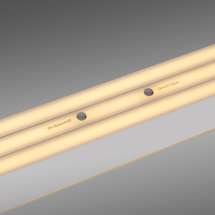 Schöner Wohnen 12577-16 - LED-dimbare hanglamp aan kabel ADRIANA ROUND 2xLED/24W/230V 2700/3000/3500/4000/5000K 160 cm wit