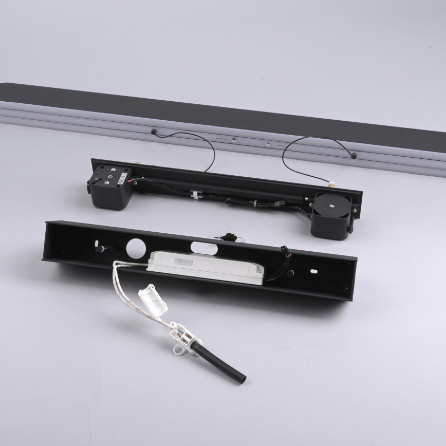 Schöner Wohnen 12577-18 - Dimbare LED-hanglamp met kabel ADRIANA ROUND 2xLED/24W/230V 2700/3000/3500/4000/5000K zwart