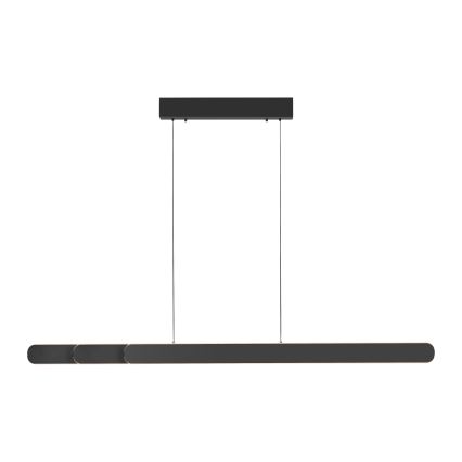Schöner Wohnen 12577-18 - LED-dimbare hanglamp aan kabel ADRIANA ROUND 2xLED/24W/230V 2700/3000/3500/4000/5000K 160 cm zwart