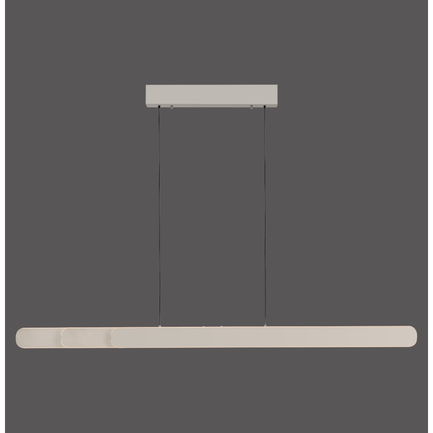 Schöner Wohnen 12577-39 - Dimbare LED-hanglamp aan kabel ADRIANA ROUND 2xLED/24W/230V 2700/3000/3500/4000/5000K 160 cm grijs