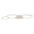 Schöner Wohnen 14039-16 - LED Dimbare plafondlamp PEBBLES LED/35,5W/230V wit