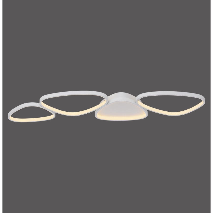 Schöner Wohnen 14039-16 - Plafonnier LED dimmable PEBBLES LED/35,5W/230V blanc